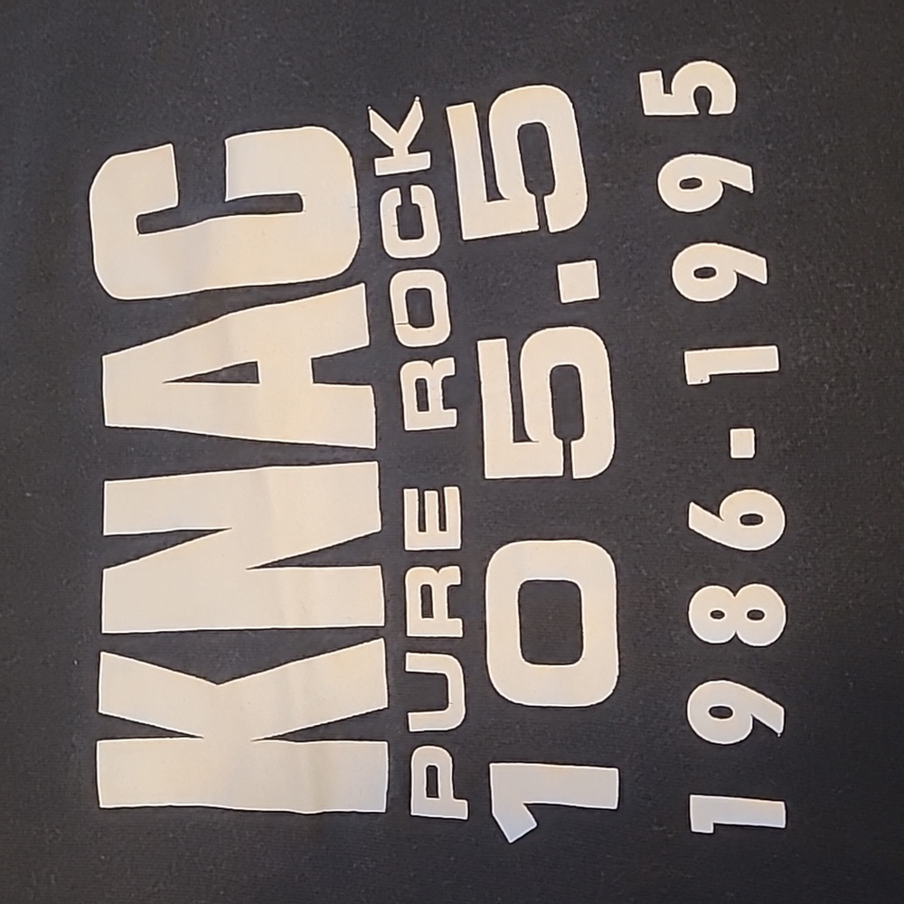 Vintage KNAC 105.5 T-shirt - Picture 2 of 4